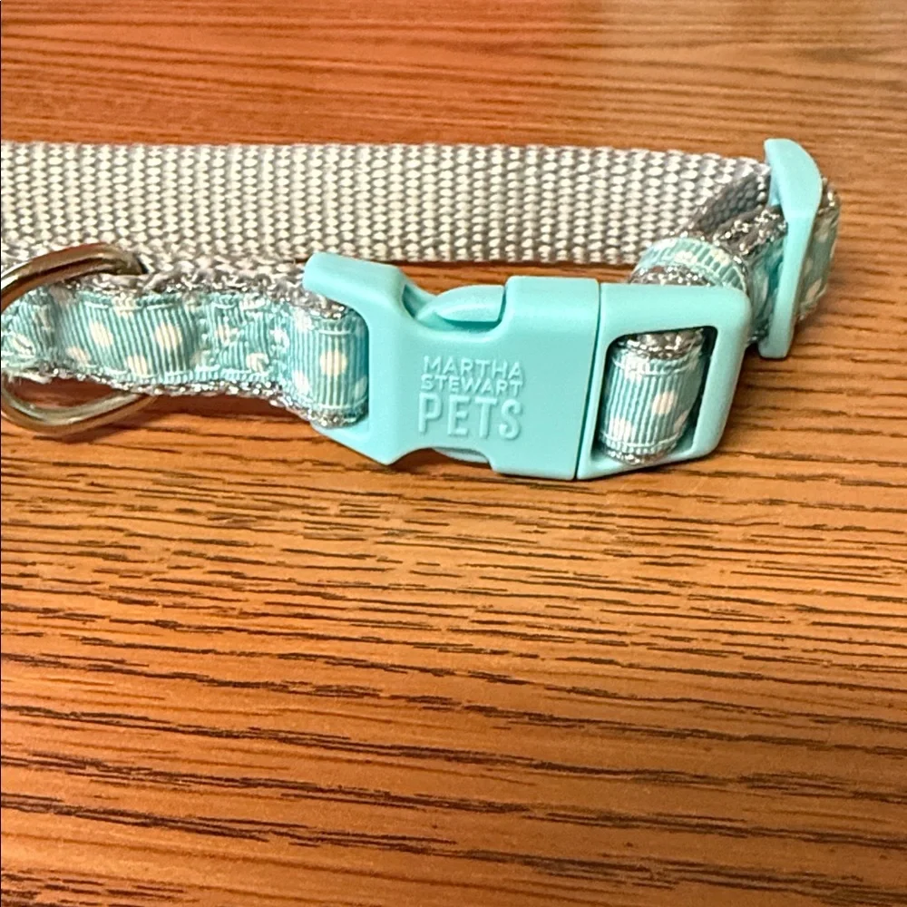 Martha Stewart‎ Pets Teal Dog Collar
